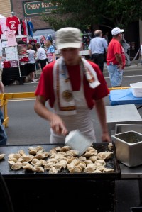 Pierogi's cooking everywhere